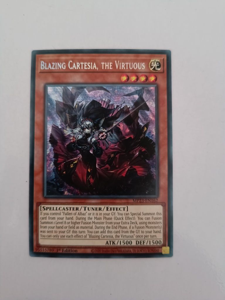 Yu-Gi-Oh! TCG: Blazing Cartesia, the Virtuous (MP23)