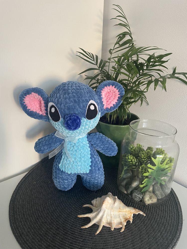 Maskotka Stitch na szydełku