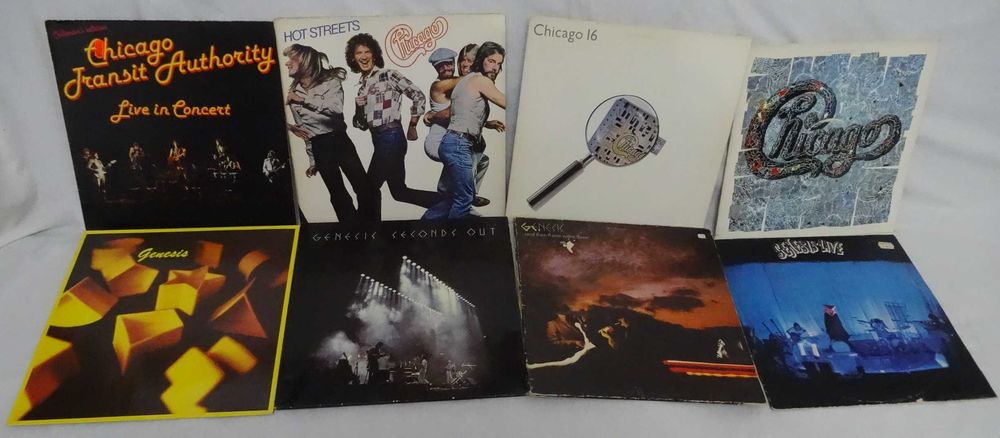 LP - Chicago,Genesis и многое другое