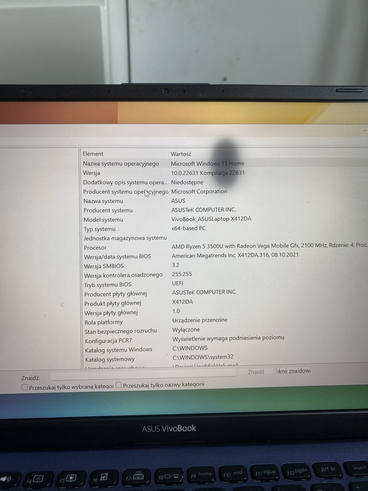 Laptop Asus VivoBook