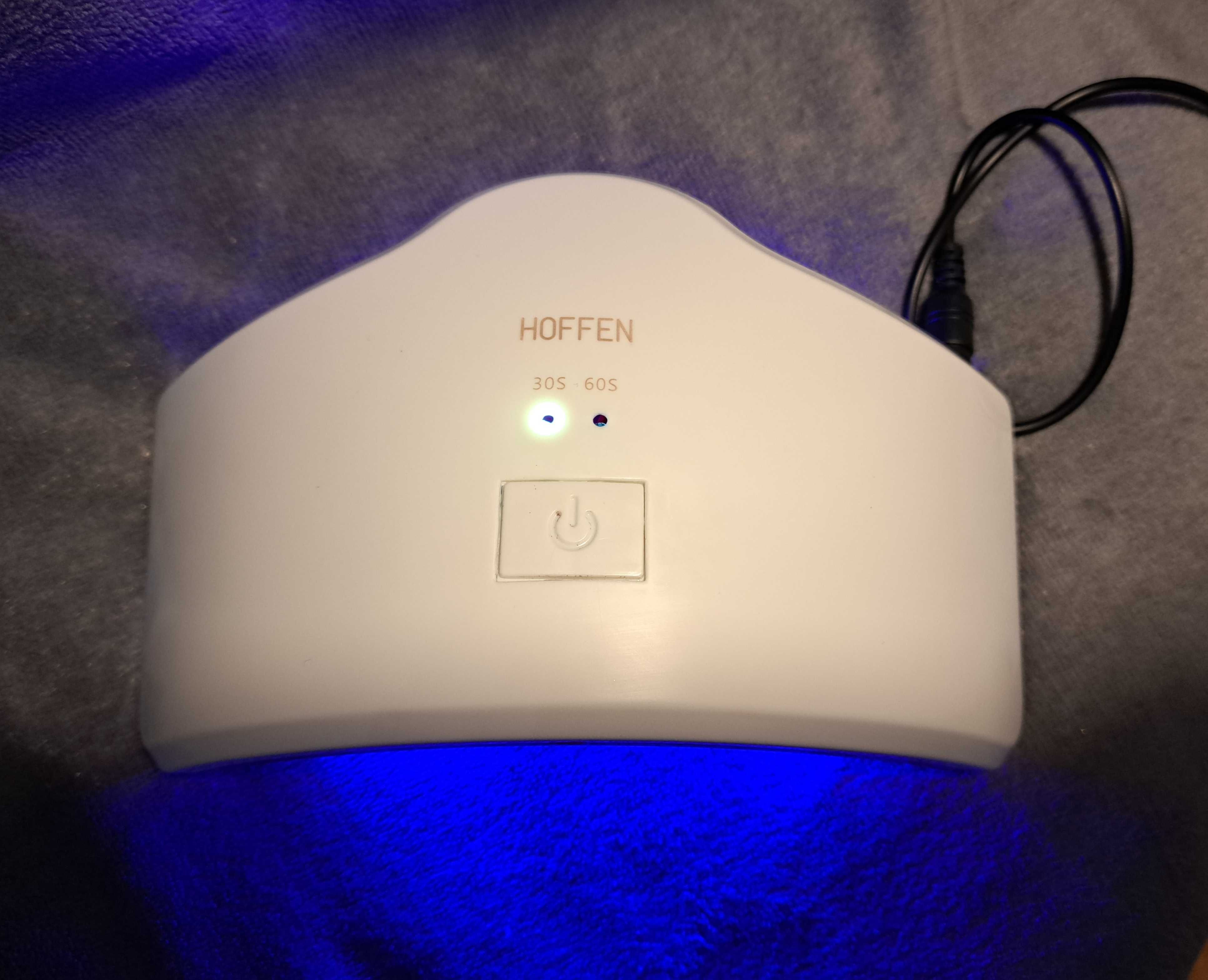 Lampa UV LED Hoffen do paznokci hybrydowych