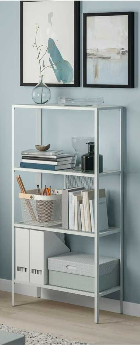 Estante metal branco