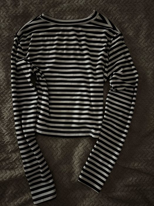 лонгслив в полоску