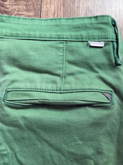 Levi’s – spodenki męskie, rozm. M, kolor zielony, styl sprany