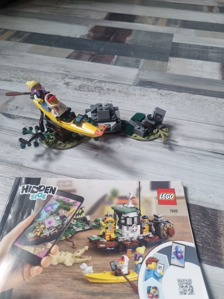 lego hiden side kuter rybacki 70419 z instrukcją