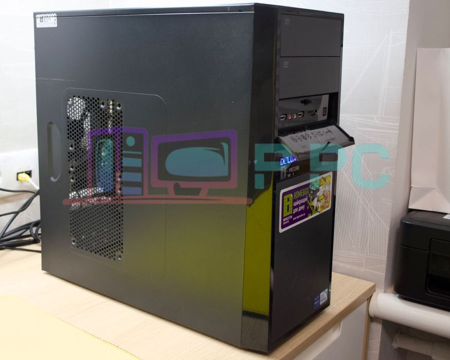 ПК для офісу Intel Pentium, 4 ГБ, GT 730 2 ГБ, 500 ГБ, DVD, SD,MicroSD