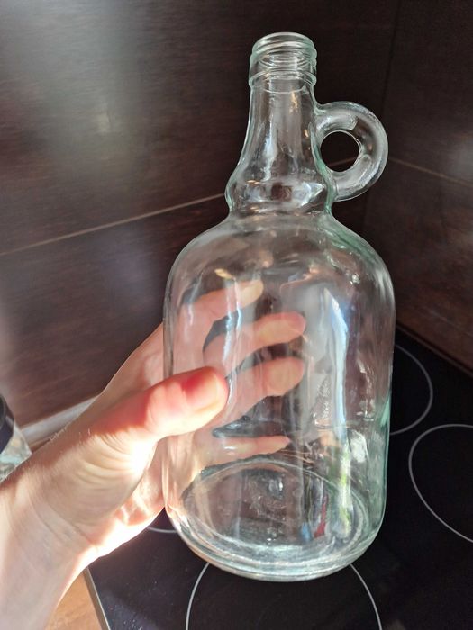 butelka ozdobna szklana