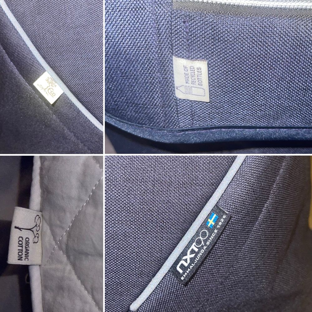 Emmaljunga NXT90 FLAT (Lounge Navy) - 2в1,