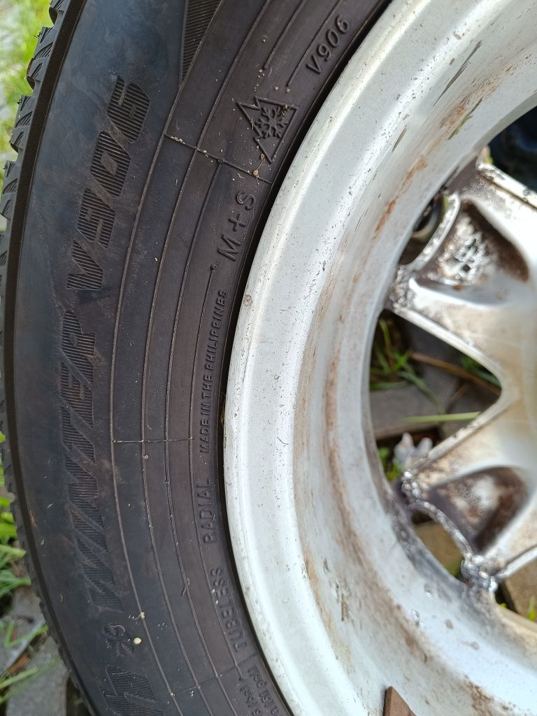 Koła, felgi aluminiowe, opony zimowe jak nowe. Seat Leon 1 (195/65R15)