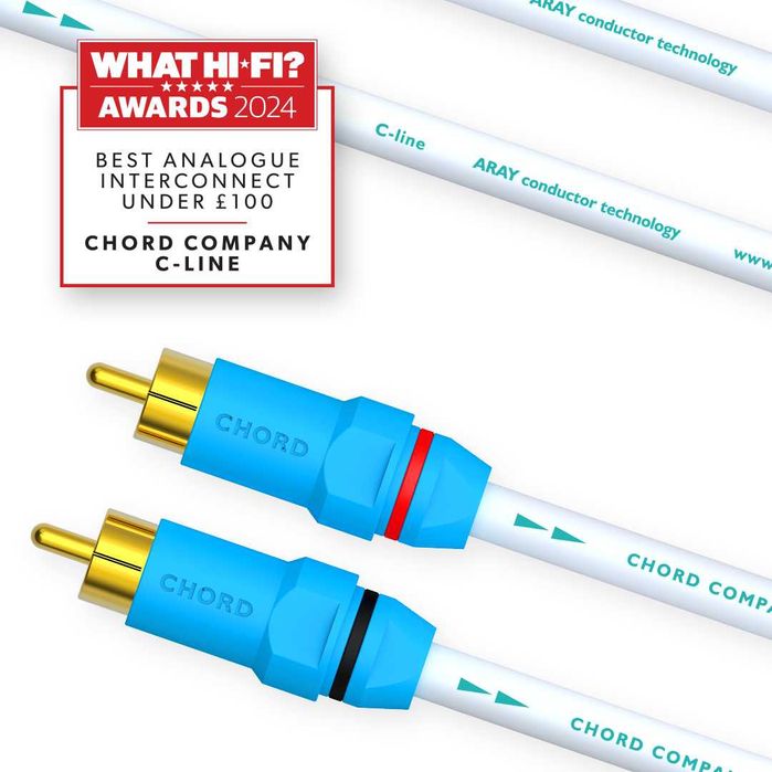 Chord C-LINE - Interkonekt stereo RCA - 1m Promocja !!!