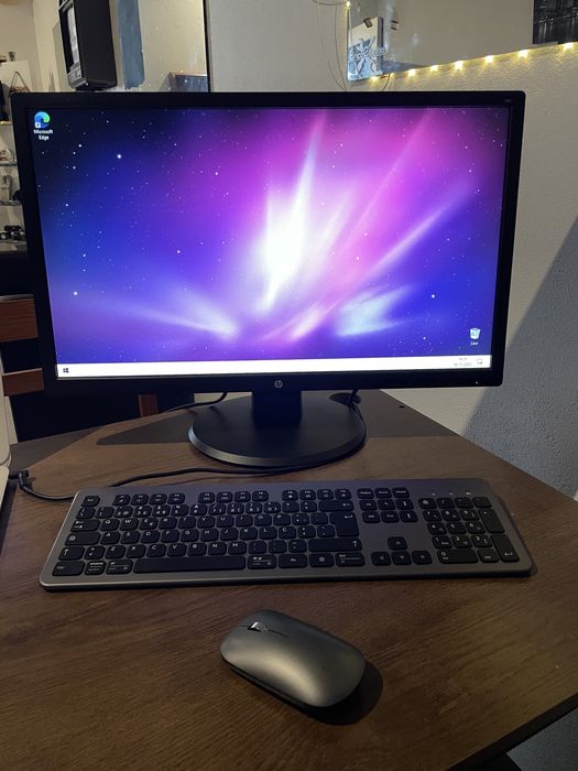 Monitor HP + Teclado + Rato