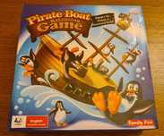 Balansujący statek pingwiny pirate boat balancing game zręcznościowa