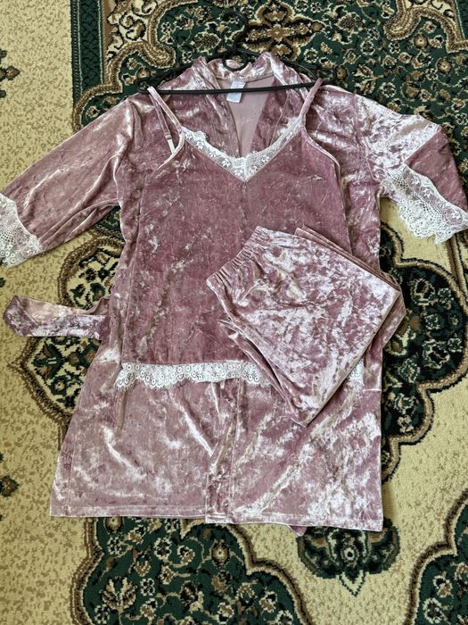 Maritel піжама трійка жіноча рожева