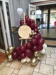 Ścianka  balonowa balony łuk cekiny tablica powitalna