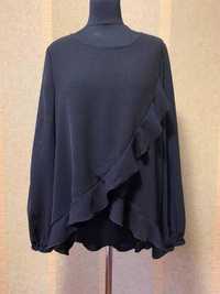Блуза туніка чорна розмір xl
Shein