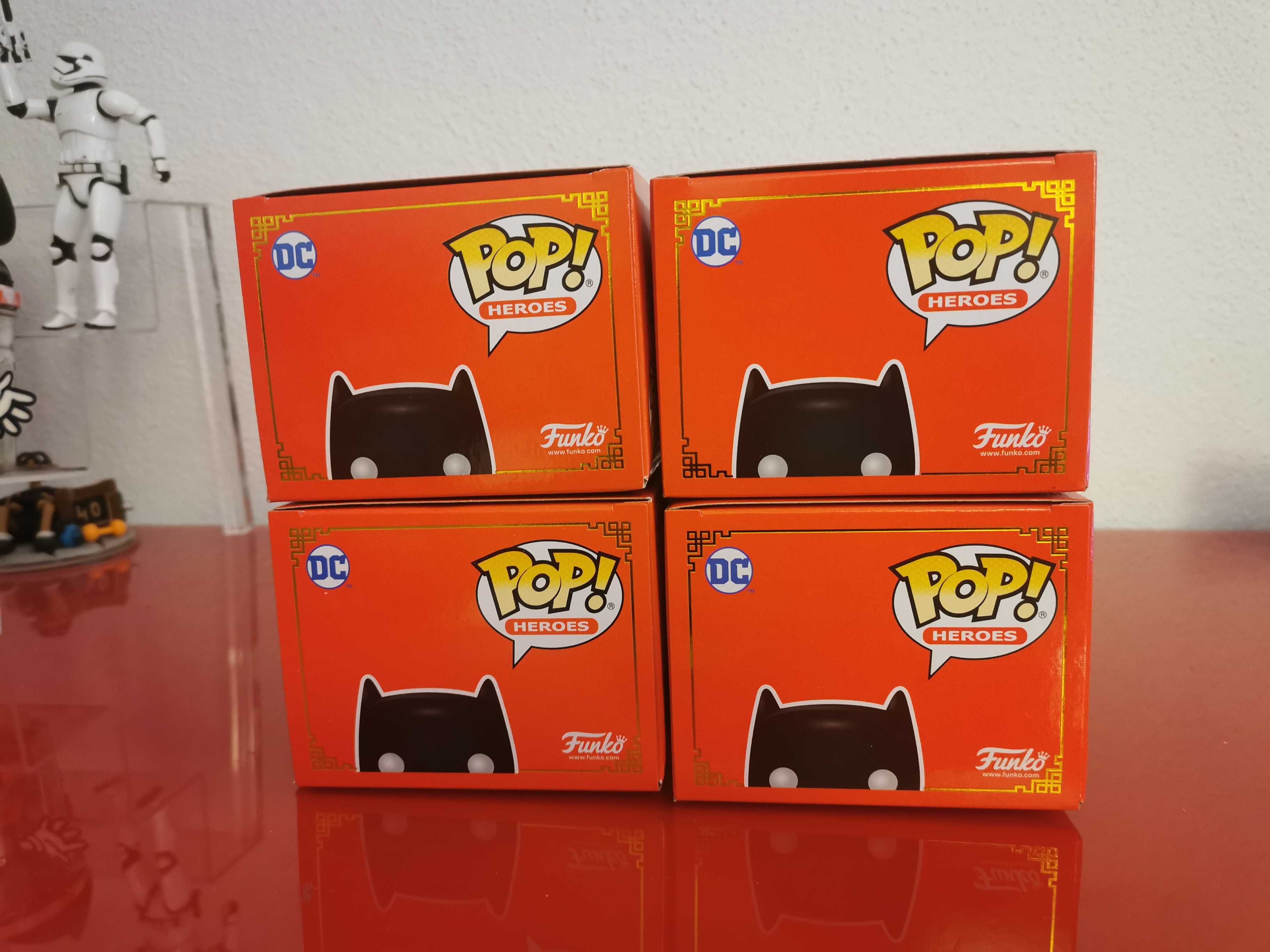 Funko Pop Batman Imperial Palace lote com 4 (não vendo separados)