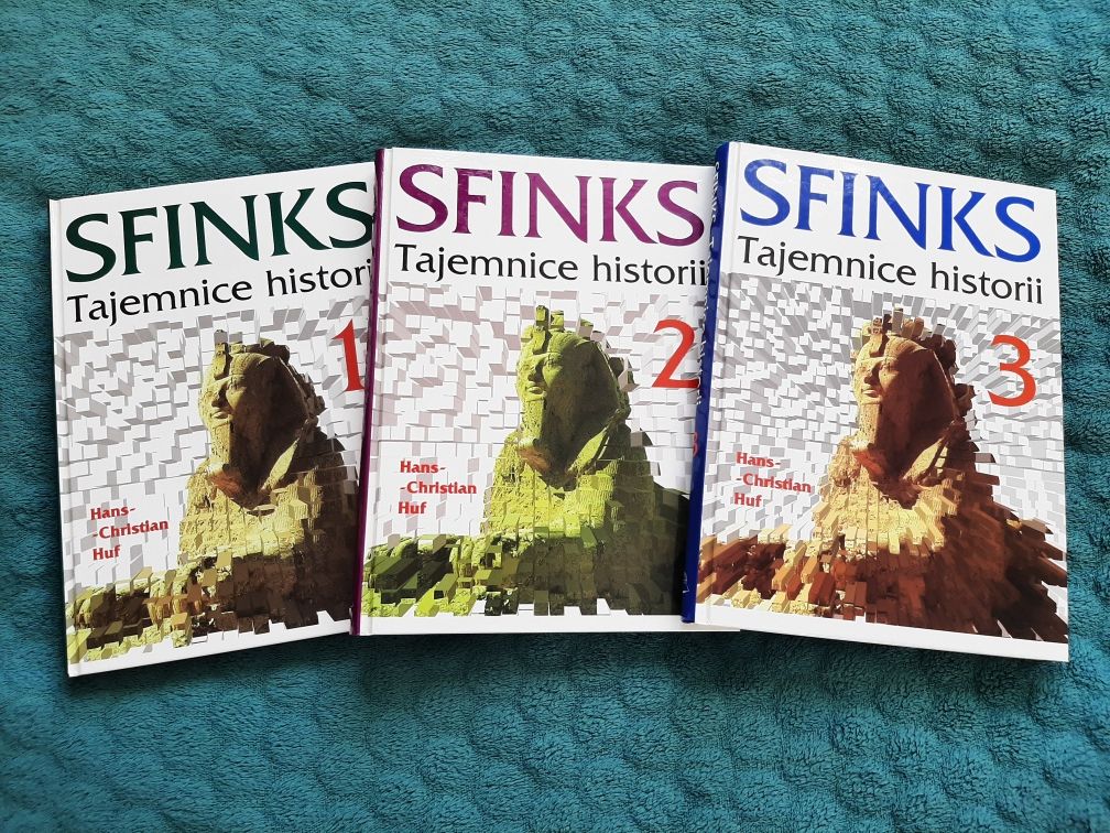 Sfinks tajemnice historii 1,2,3 część Hans Christian Huf