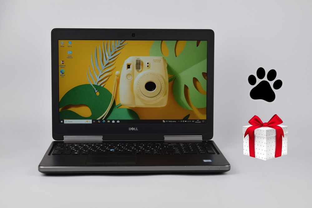 Dell Precision 7510 i7-6820HQ AMD R9 M375X 16/32/64гб ssd+hdd Ноутбук