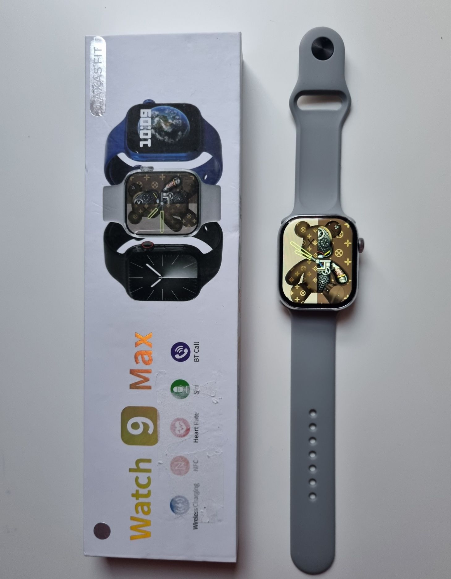 Smartwatch 9 Max szary