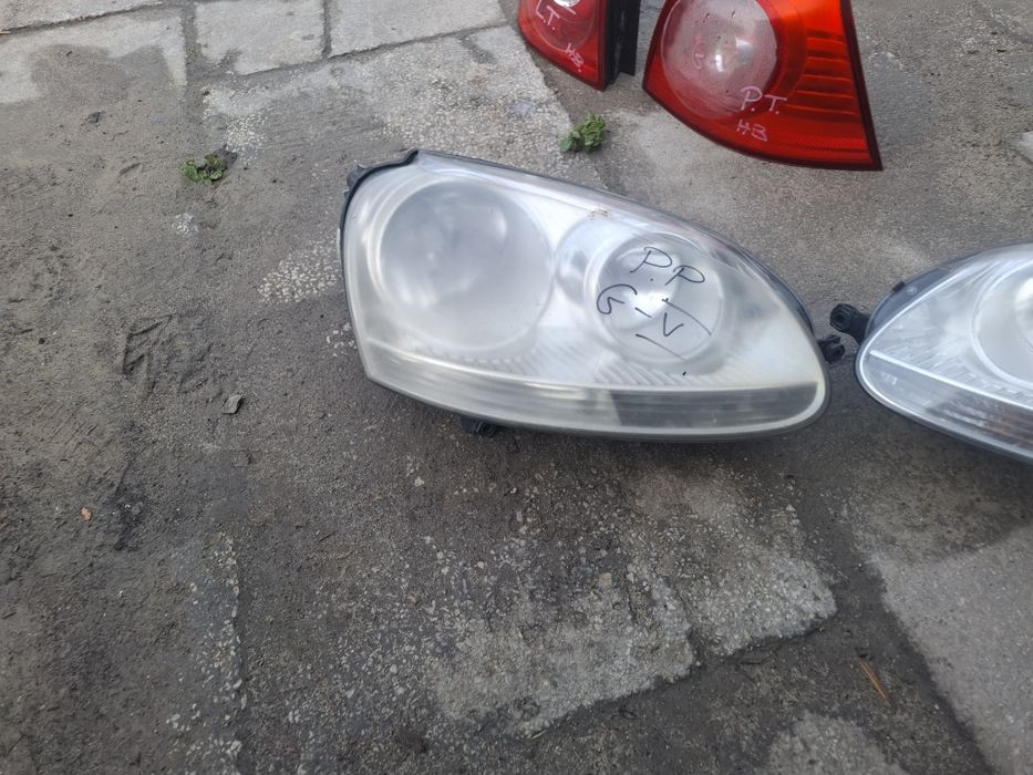 Lampy przód komplet volkswagen Golf 5 Golf V komplet