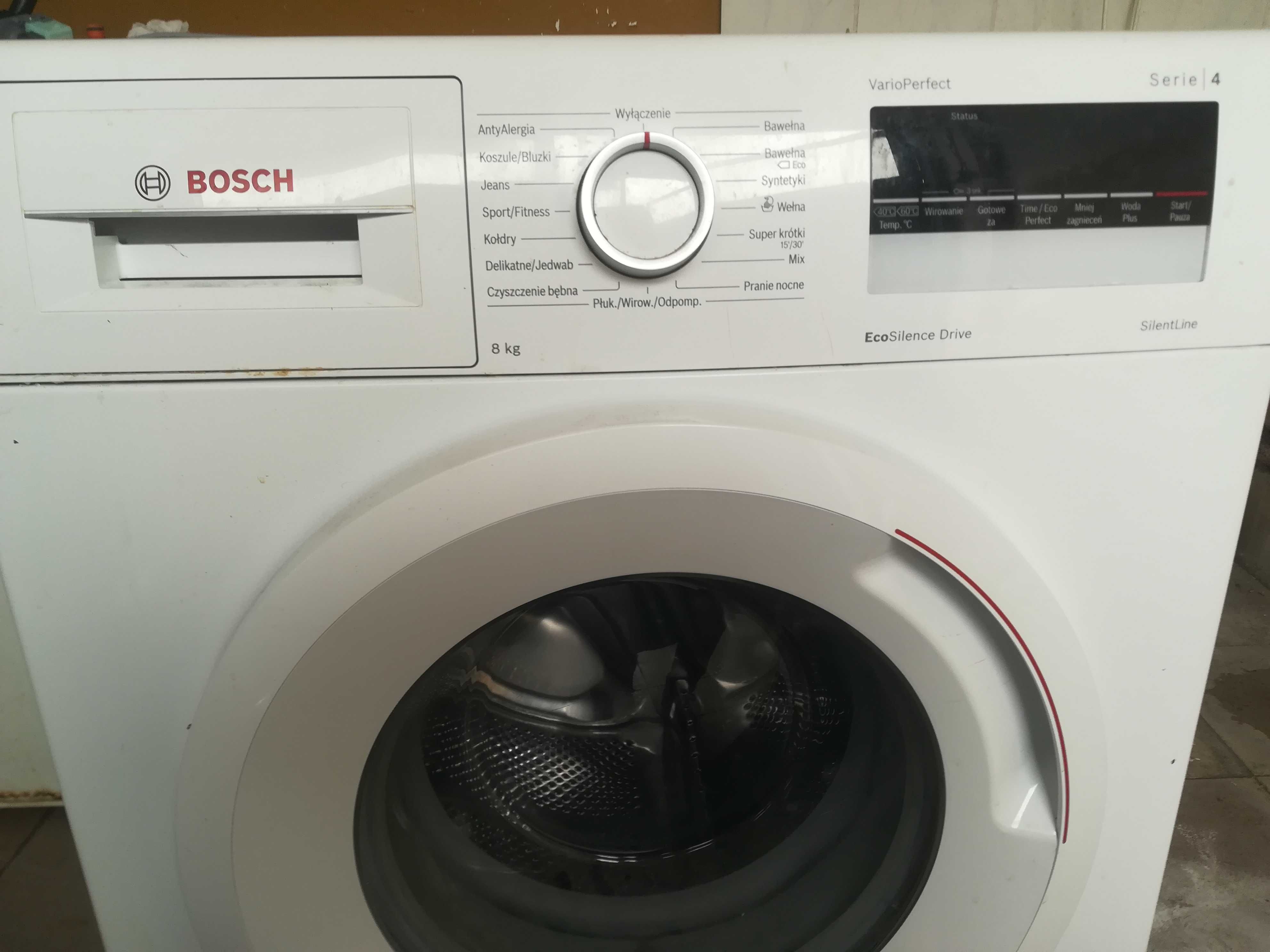 Pralka bosch vario perfekt seria 4 8kg