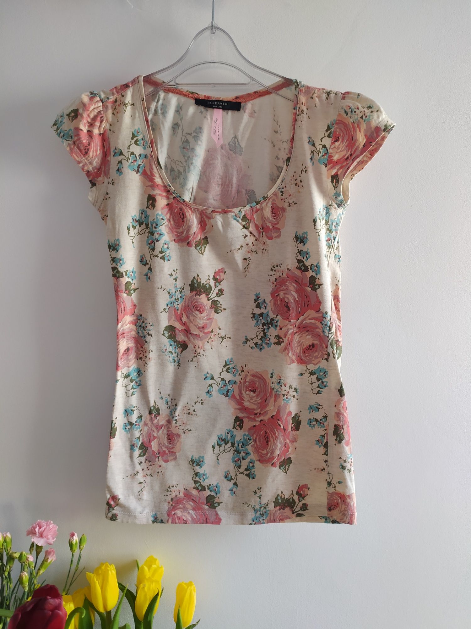 Bluzka Reserved roz XS dobra tez na S i M