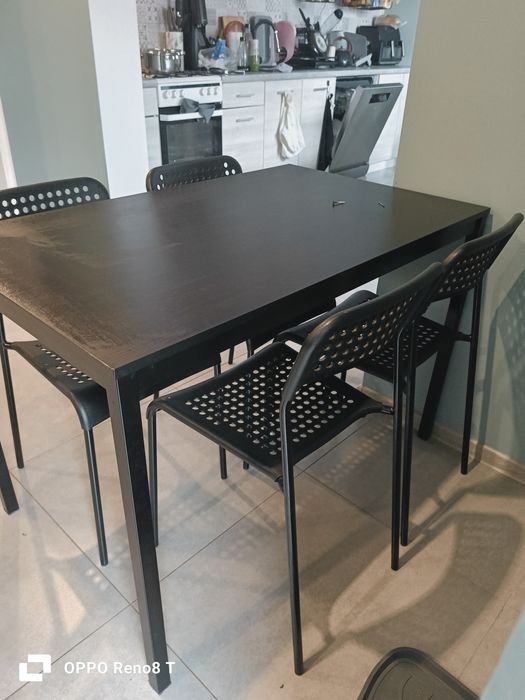 Stół z krzesłami Ikea  67x110