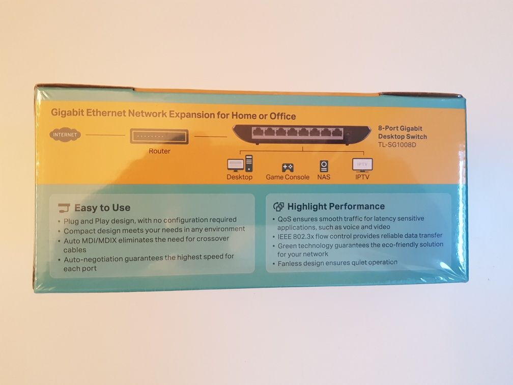 Desktop Switch TP-Link TL-SG1008D