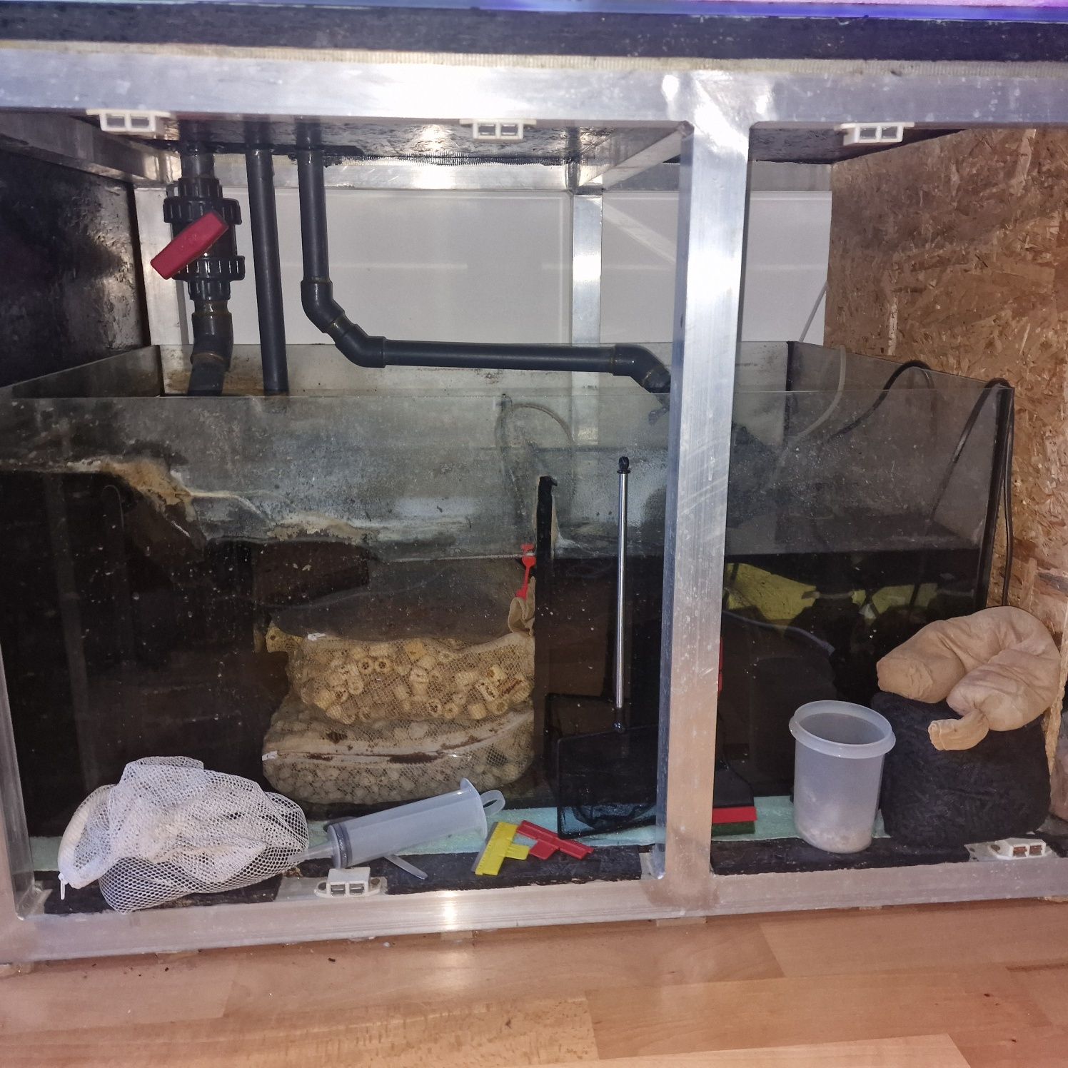 Akwarium zbiornik 600l sump samp