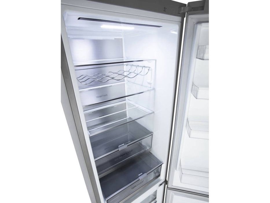 LG METADE DO PREÇO! Frigorífico Combinado LG No Frost 203 cm/384L INOX