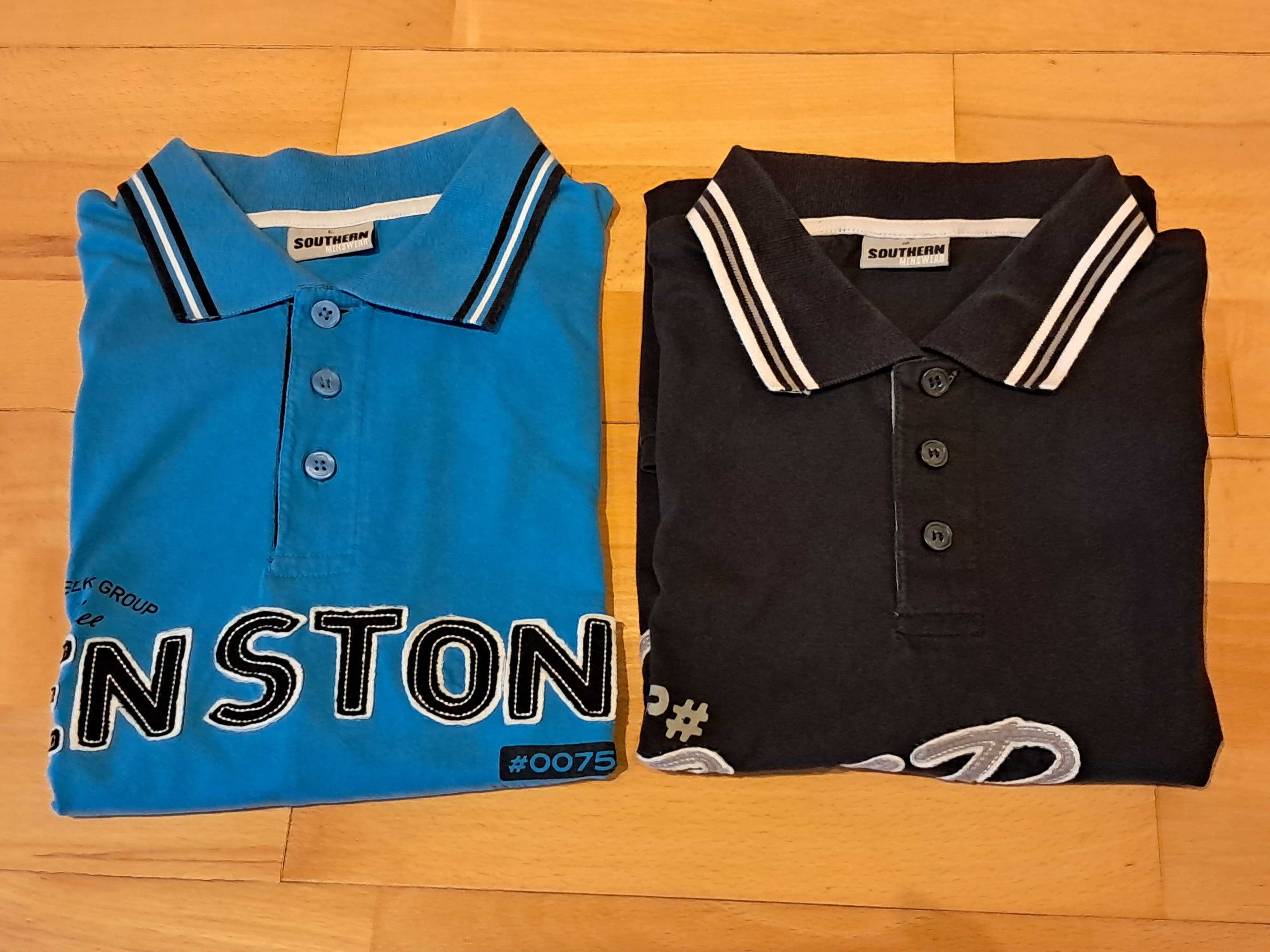 Pakiet 14 sztuk: 5 bluz, 7 t-shirty,2 koszulki polo, roz. M i L