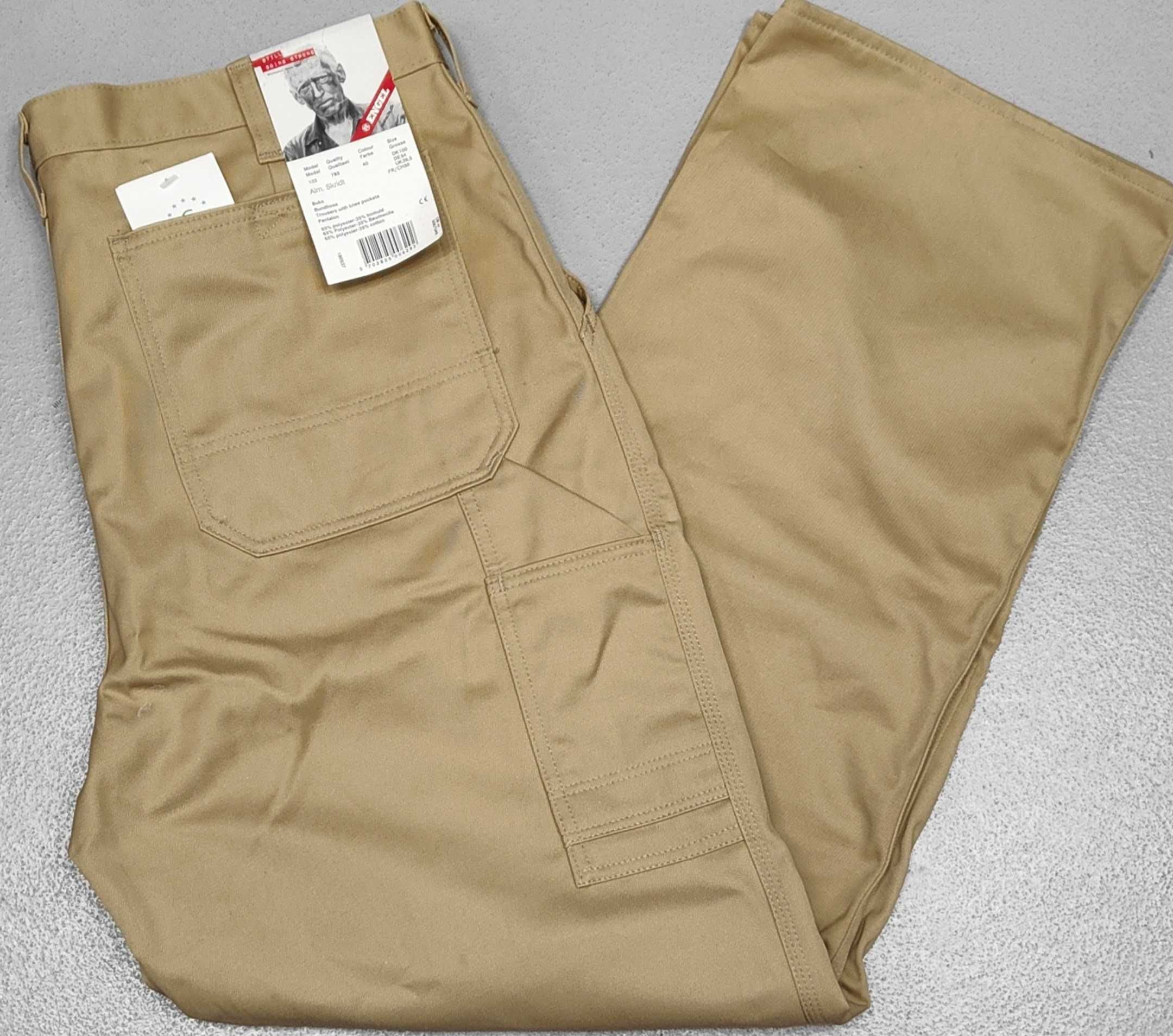 Rw)FE ENGEL oryginalne spodnie typu bojówki/robocze Roz.54