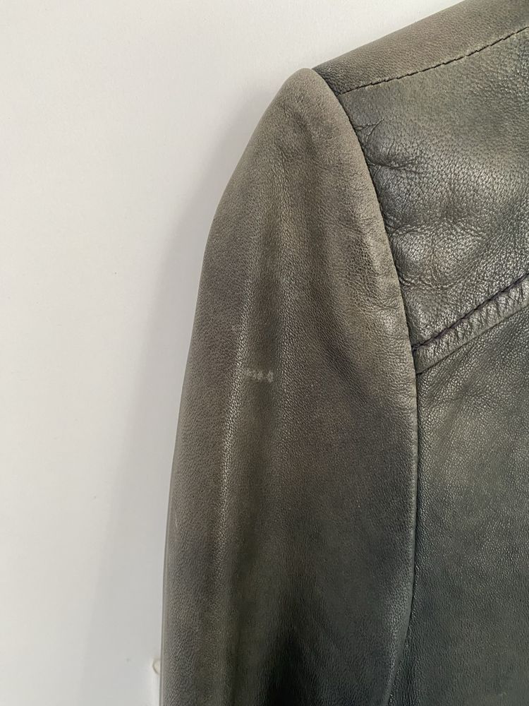 Kurtka skórzana damska Mango xs/s vintage
