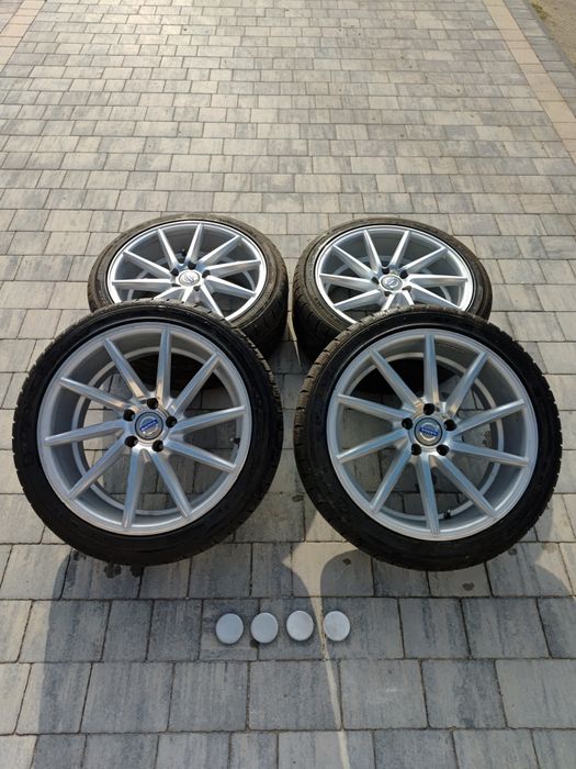Felgi vossen 18cali 5x108 + opony zimowe volvo,ford,jaguar