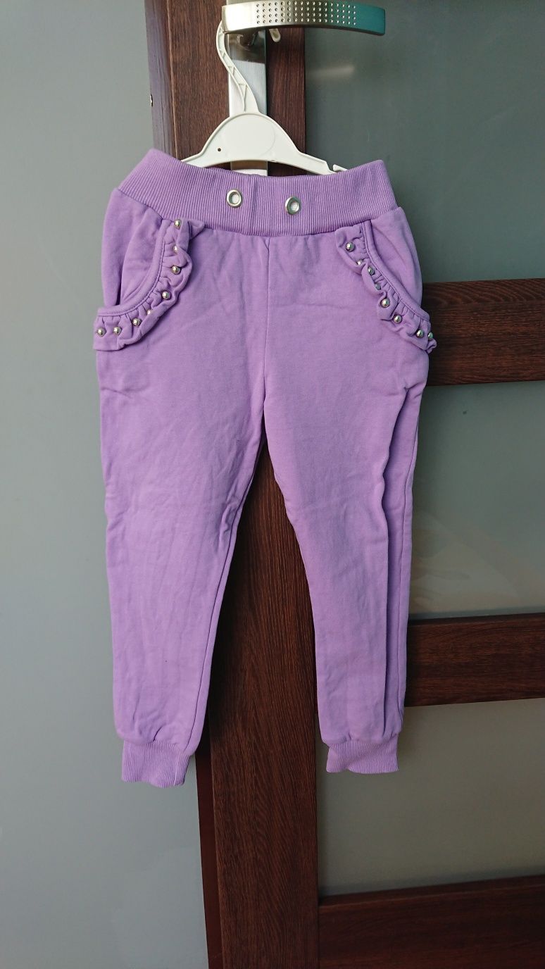 Komplet dla dziewczynki 110 /116 bluza i spodnie