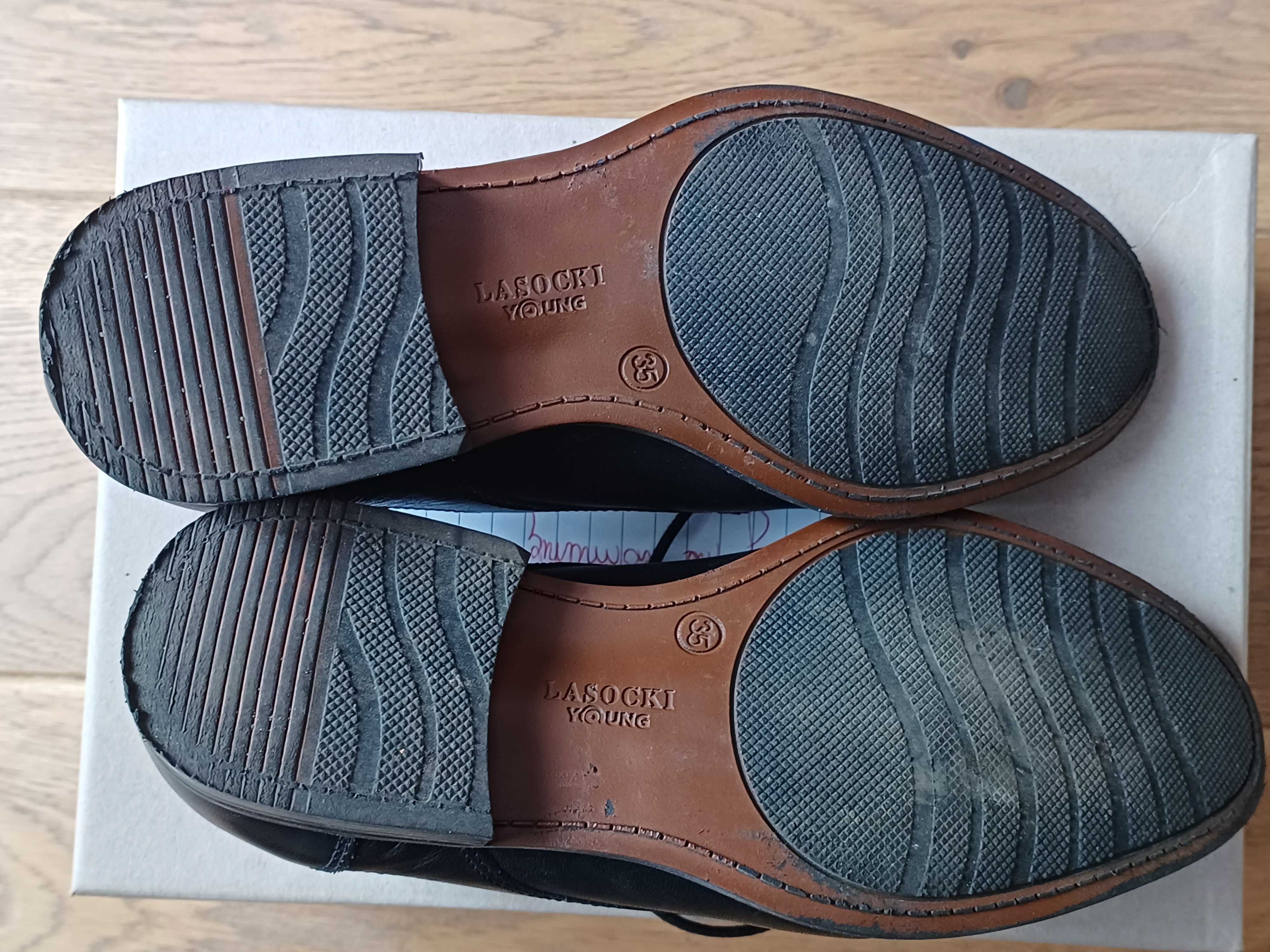 Buty/pantofle chłopie komunia r 35 LASOCKI KIDS