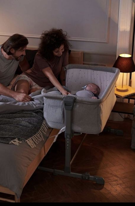 Dostawka, łóżeczko turystyczne Kinderkraft Neste Up + materac Vera H2