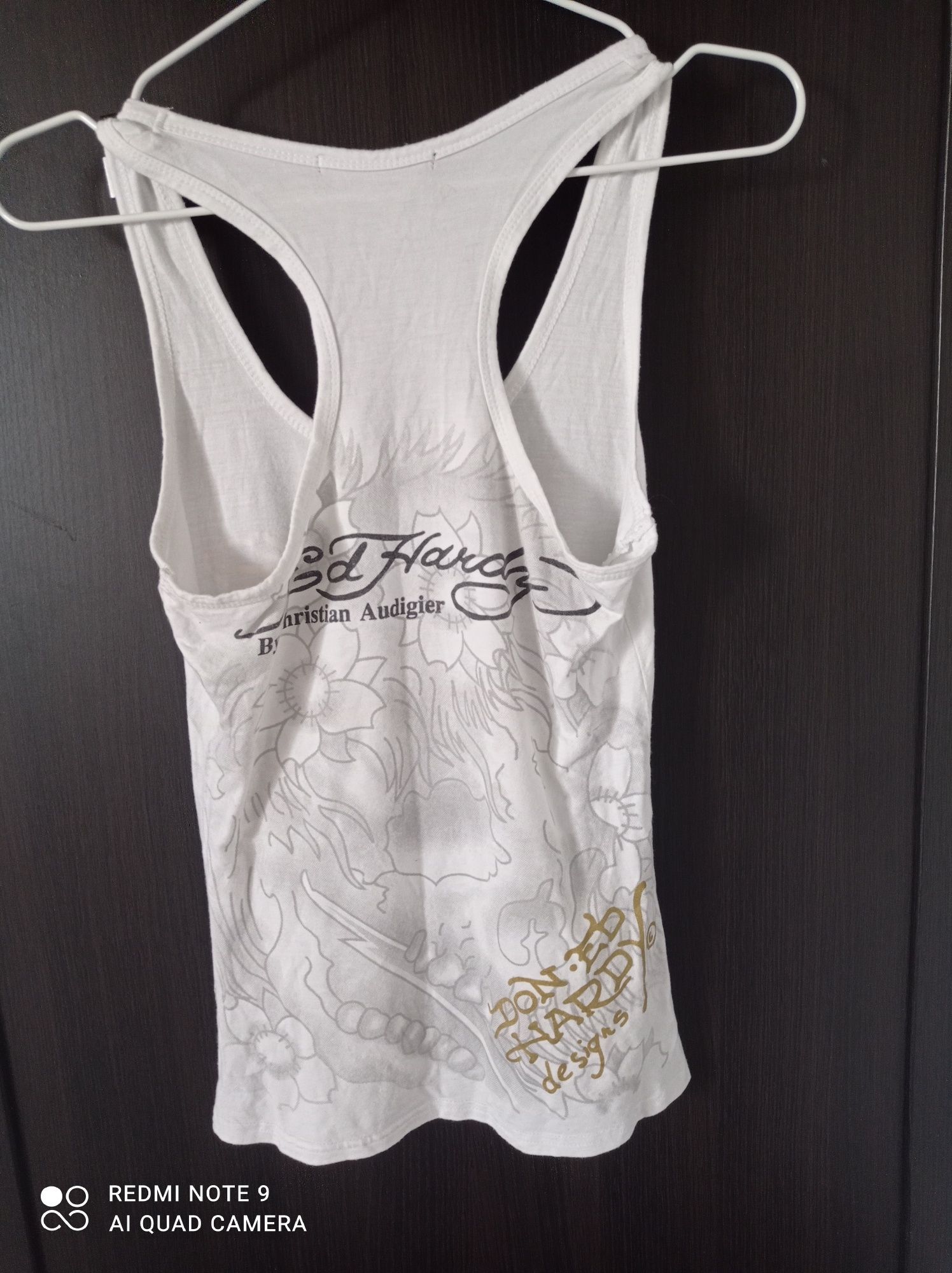 Ed Hardy top podkoszulek damski rozm. XS/S