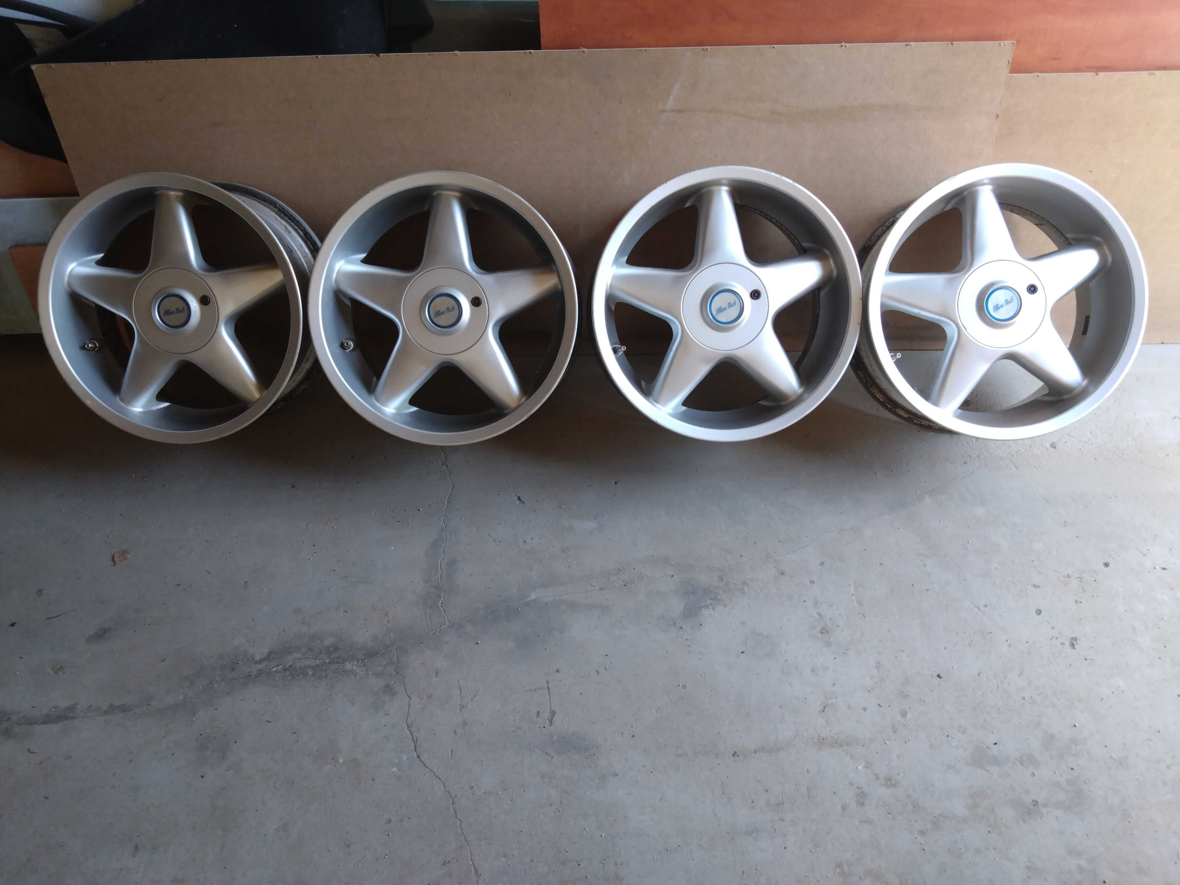 klasyczne felgi POWERTECH BCW 17x8 et35 BMW german style 5X120 e36 e46