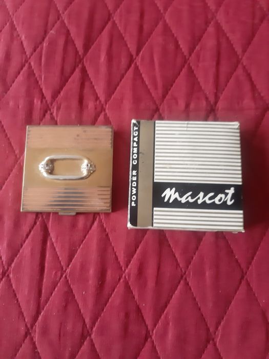 Caixa de pó de arroz Anos 50 - americana