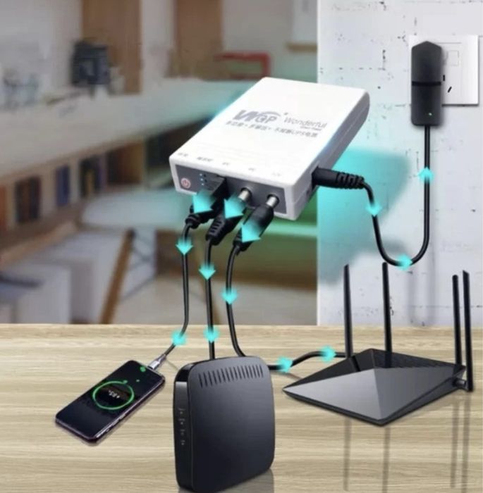 Повербанк для бесперебойной работы Wi-Fi роутера