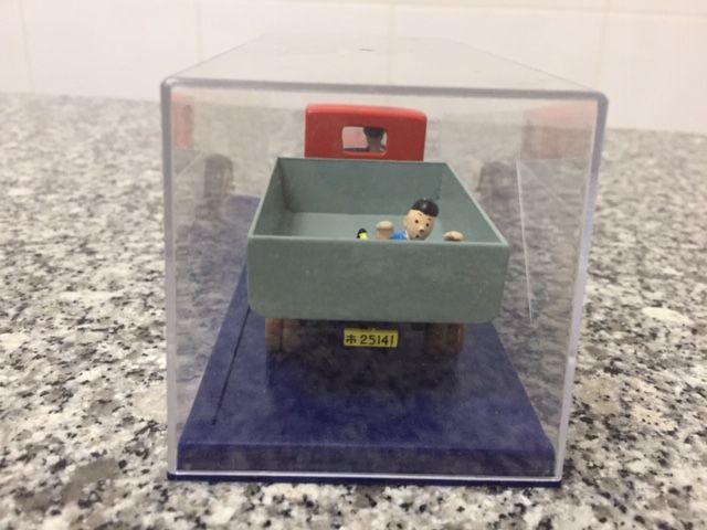 Tintim carrinho p/ colecção
