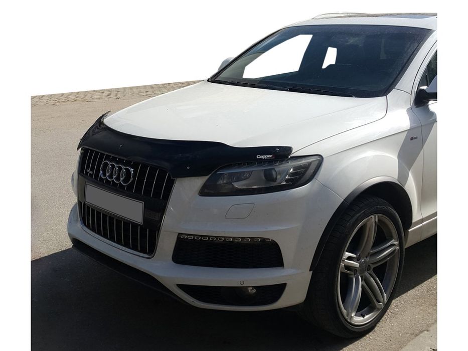 Audi Q7 Дефлектор капота (мухобойка) EuroCap