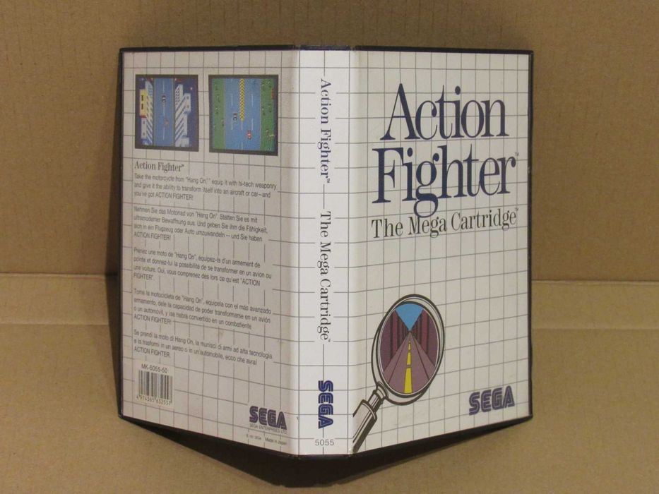 Jogo Sega Master System Action Fighter #2 completo