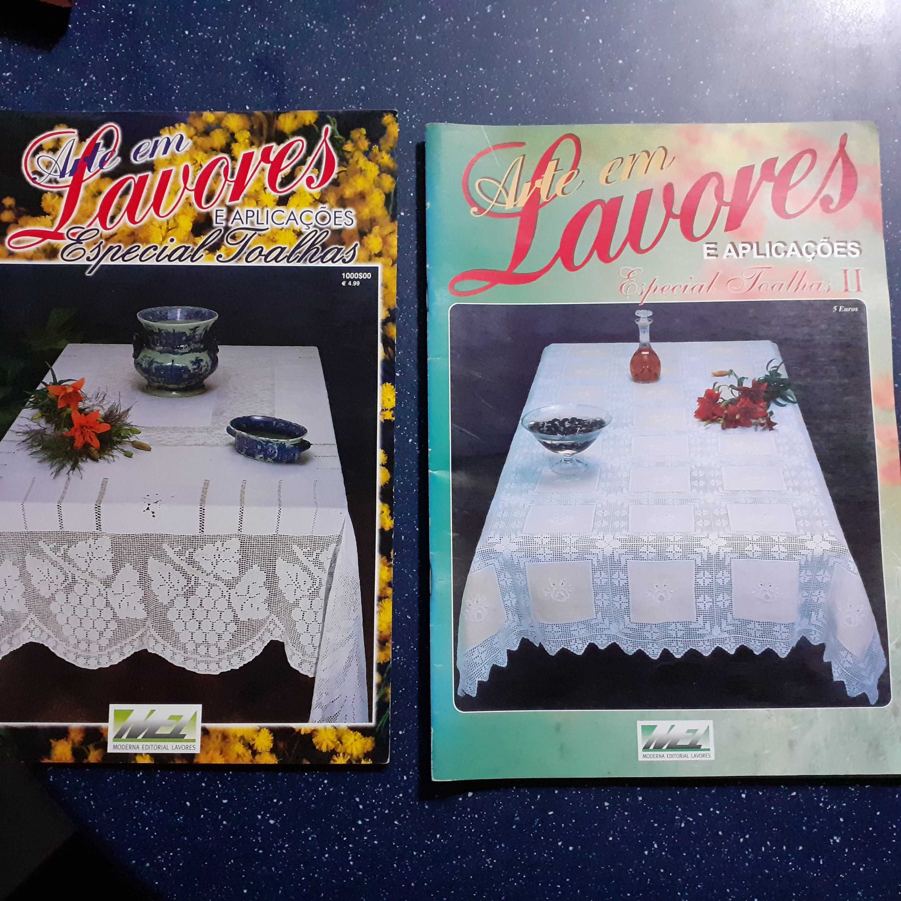 Revistas Arte em Lavores Especial Toalhas