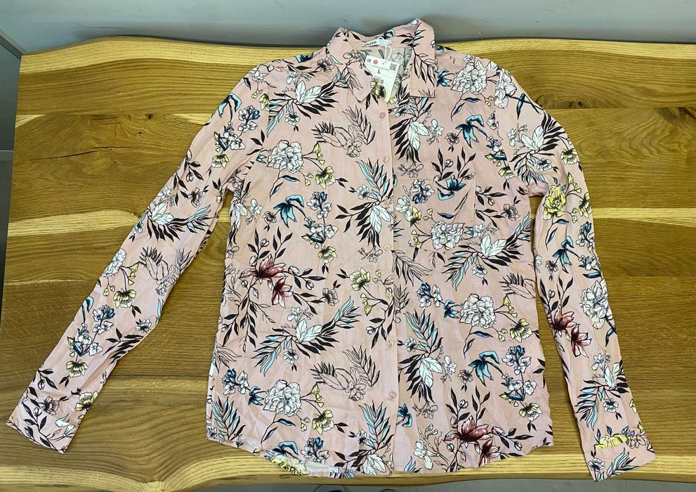 НОВА Сорочка жіноча CROPP нова, квітковий принт