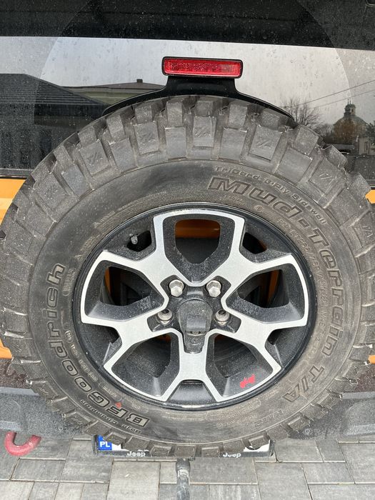 Opony BF Goodrich MT 225/75 r 17 Jeep wrangler