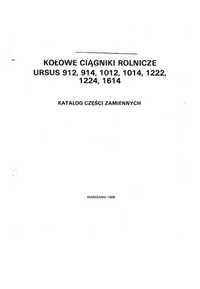 Ursus 912, 914, 1012, 1014, 1222, 1224, 1614 katalog części