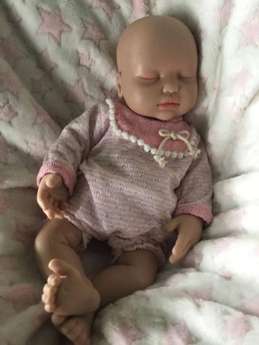 Boneca bebé reborn, silicone (artigos novos)