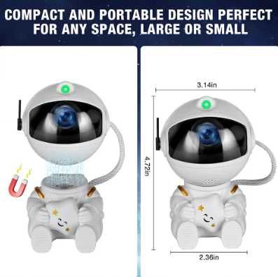 Projektor świetlny, projektor led dla dziecka | Projektor astronatura